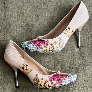 Ed Hardy Stiletto Heels